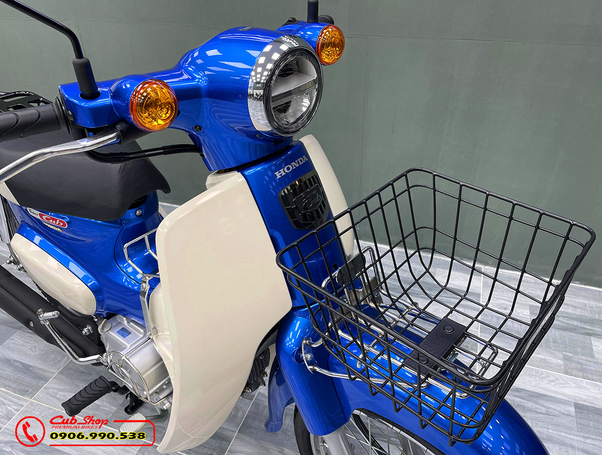 RỔ XE HONDA CUB 50 2024 XANH